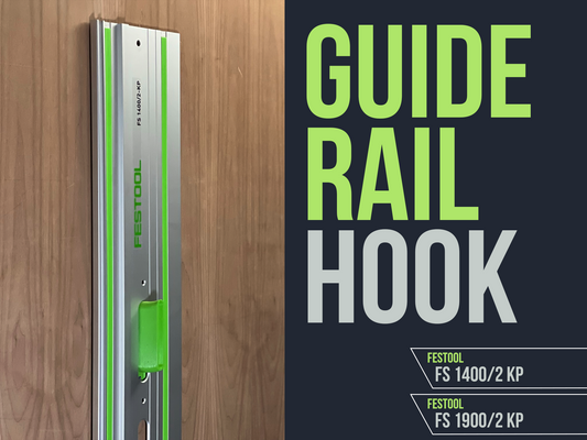 Guide Rail Hook / Mount / Holder for Festool FS 1400/2-KP and FS 1900/2-KP